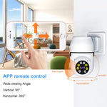 Maizic Smarthome Ultra Convenient Indoor WiFi Wireless Plug in Play Security Camera with 3 MP HD Resolution, Two Way intercom, PTZ Function, Humanoid Tracking, Color Night Vision