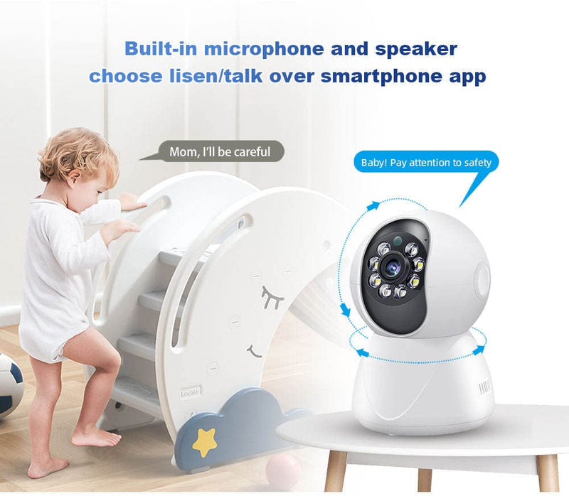 Maizic Smarthome RudrakshaPro 3 MP Indoor HD Resolution Wireless WiFi AI Smart Security Camera