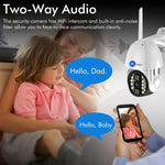 Maizic Smarthome Fox Ultra WiFi 1080P Infrared Night Vision 3MP PTZ Security Camera