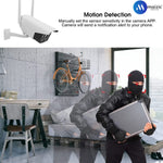 Maizic Smarthome 4G/5G Sim Security Camera Live View Night Vision Motion Detection 2 Way Intercommunication