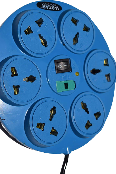 Extension Board Round Blue