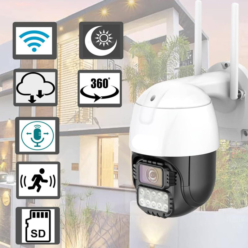 Maizic Smarthome Smart Uber Cam Hawk Full Color Night Vision | 5MP | AI Smart Camera