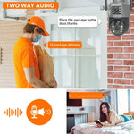 Maizic Smarthome Supercam 4K 12MP Outdoor Solar Dual Lens/Dual Screen 4G Wireless CCTV Camera, Solar Powered IP66 Waterproof, Two Way Audio, Color Night Vision, AI Human Detect SD Storage Upto 128GB