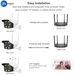 Maizic Smarthome 4G/5G Sim Security Camera Live View Night Vision Motion Detection 2 Way Intercommunication