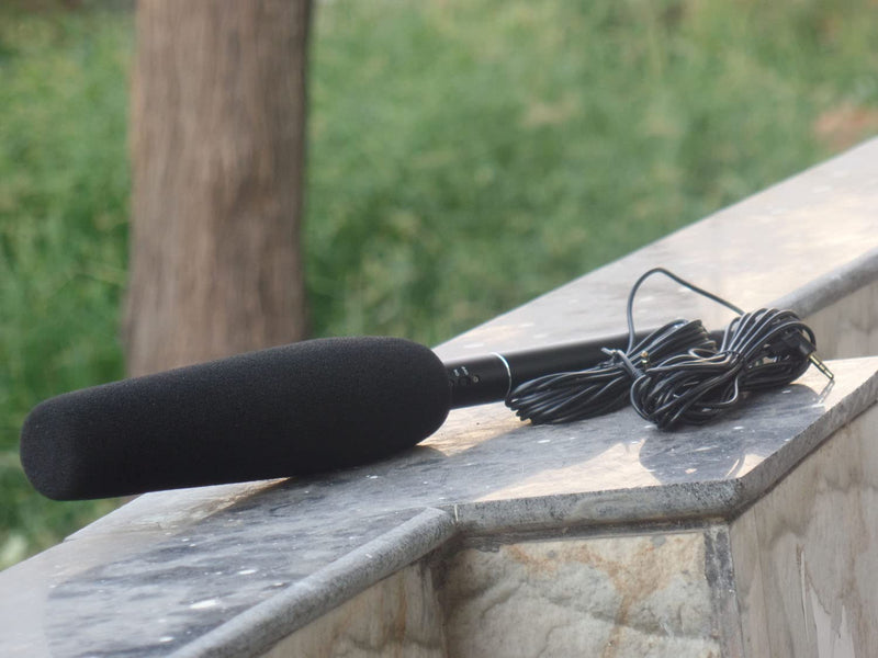 Maizic Smarthome Smartstudio - 12cm Long Foam Sponge Windscreen Shotgun Cover Reporter Microphones