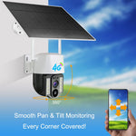 Maizic Smarthome Mini Solaris 3 Mega Pixels High Definition 4G Smartnet Solar Security Camera