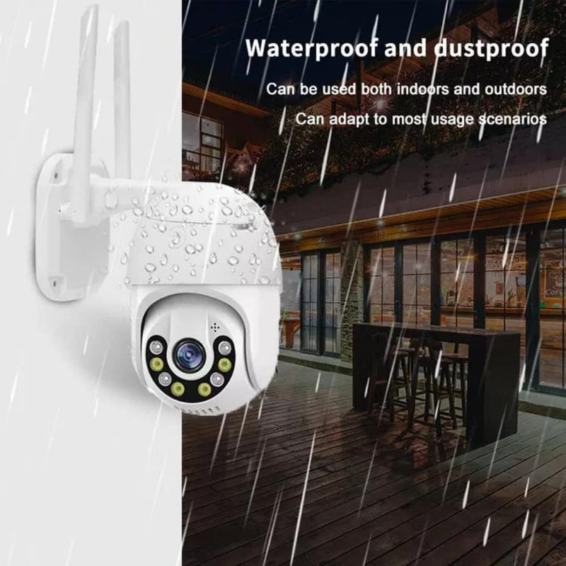 3MP Dragonfly AI PTZ Security WiFi Camera with 4X Zoom