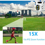 Falcon 15X Optical Zoom 4 MP UHD WiFi Indoor Home Security Camera