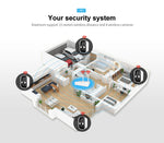 3MP IP Wifi Wireless Home battery Security Camera System