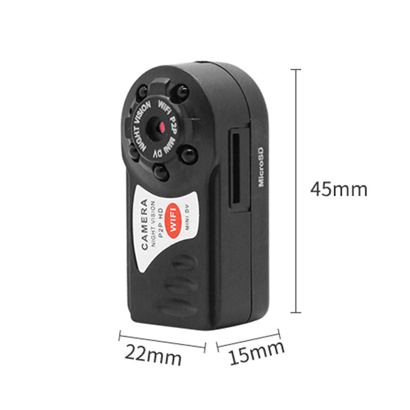 Portable P2P Wi-Fi Hidden Survelliance Camera
