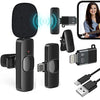 K8 Wireless Collar Mic Mini Omnidirectional Lapel Collar for iPhon&Android TypeC Microphone
